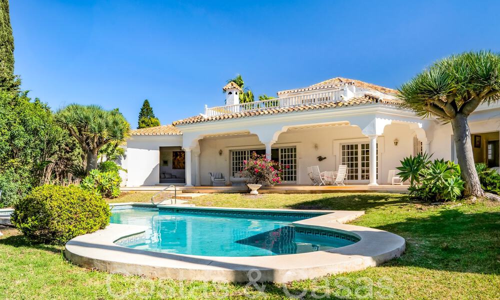 Luxevilla met Andalusische charme te koop in een bevoorrechte urbanisatie dicht bij de golfbanen in Marbella - Benahavis 67612
