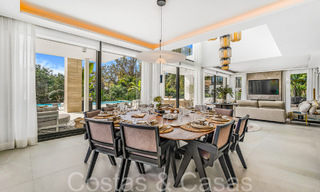Modernistische luxevilla te koop in een exclusieve, afgeschermde woonwijk op de Golden Mile van Marbella 67671 