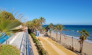 Luxe appartementen te koop, eerstelijnstrand complex, boulevard Golden Mile, Marbella centrum 2