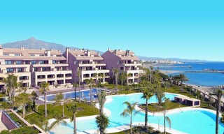 Luxe strand penthouse te koop Malibu Puerto Banus Marbella 1