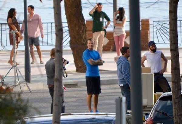 David Beckham in Marbella