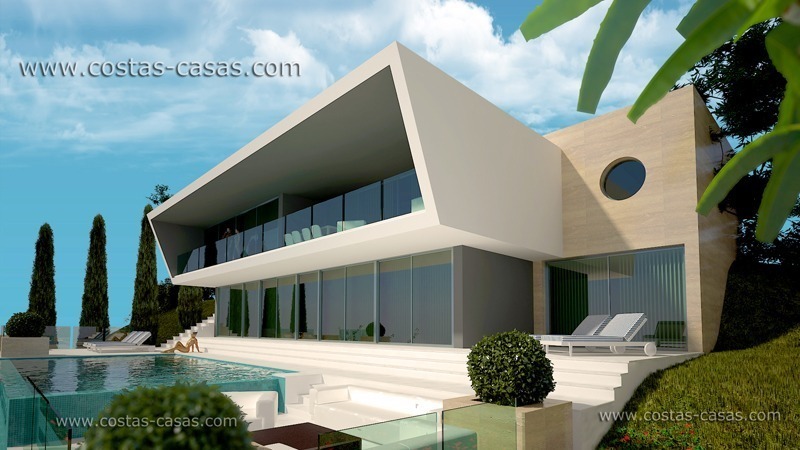Contemporary villa for sale in Marbella exclusively with Costas & Casas