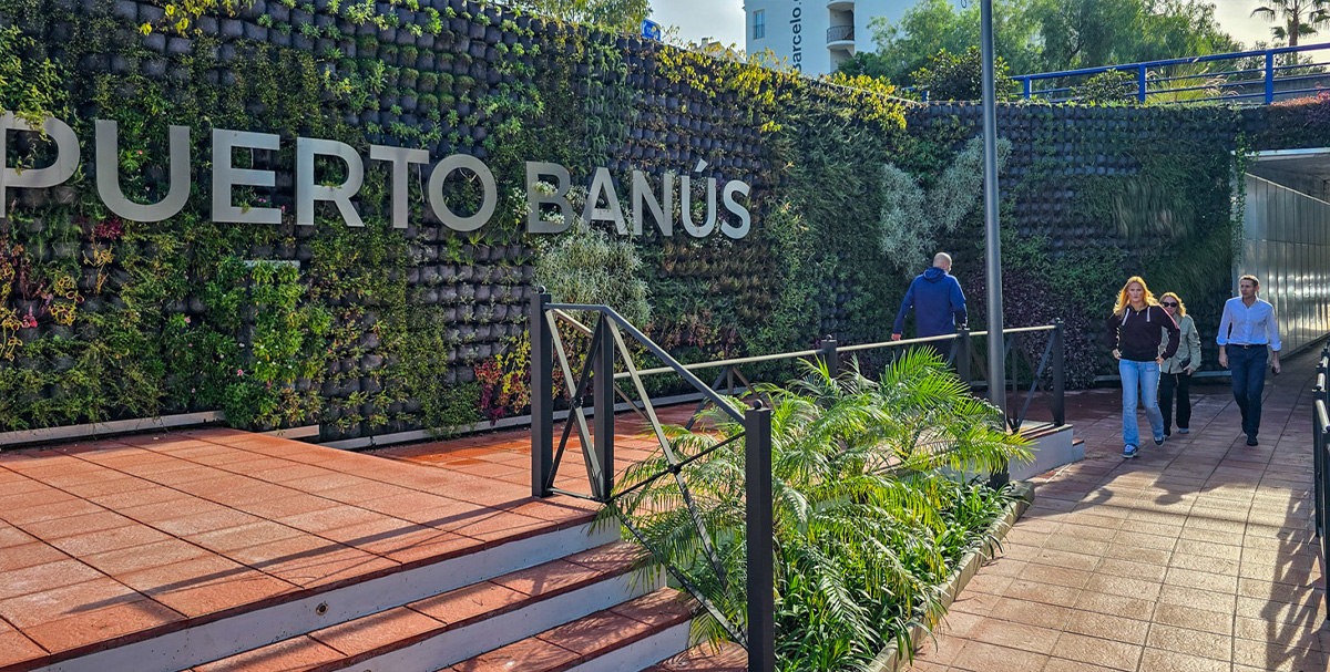 The Improved Walk Way and Tunnel to Puerto Banus