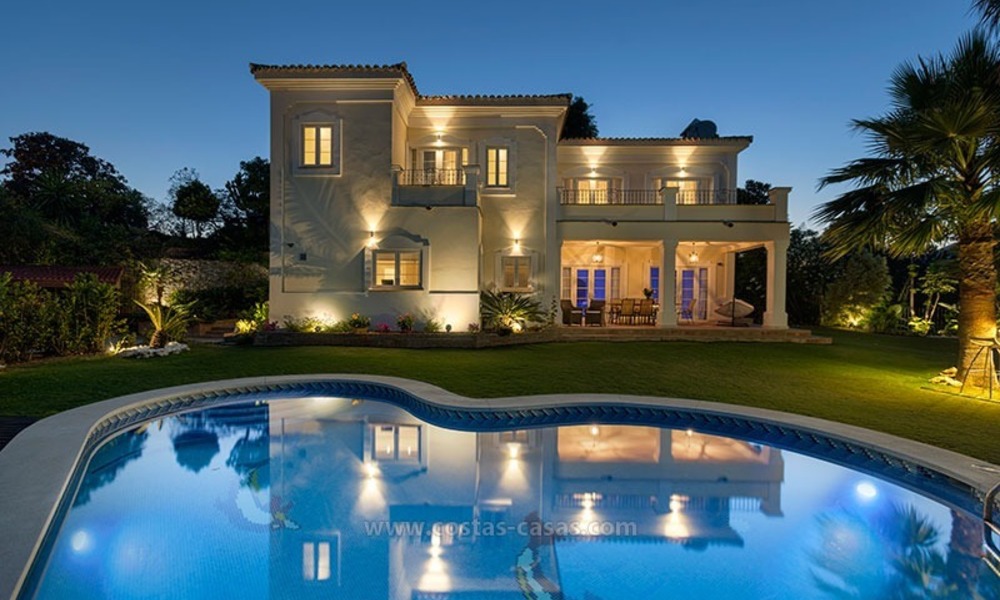 Te koop: Luxueuze frontlijn golf villa te Marbella 2161