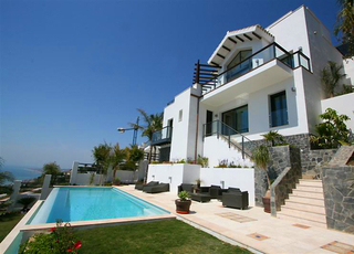 Nieuwe moderne luxe villa te koop, Benalmadena, Costa del Sol