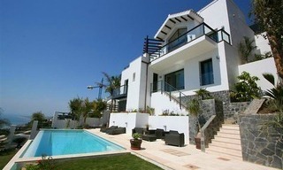 Nieuwe moderne luxe villa te koop, Benalmadena, Costa del Sol 1