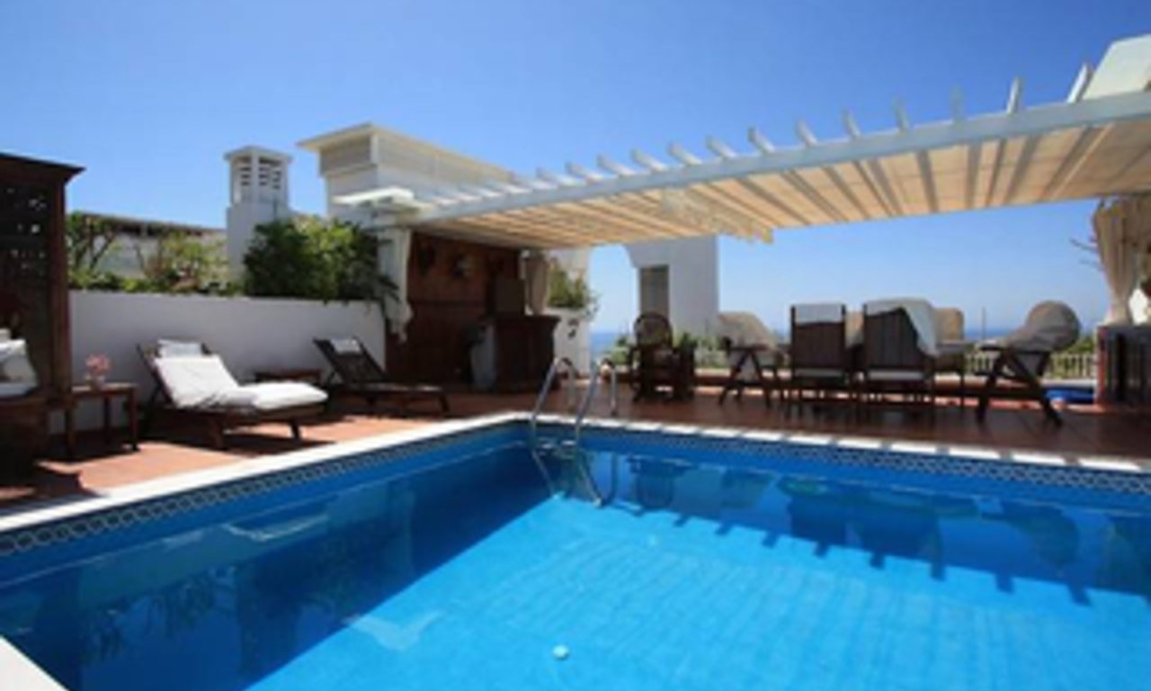 Penthouse appartement met privé zwembad te koop, Golden Mile, Marbella 14