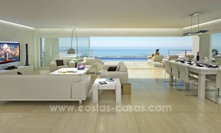 Moderne nieuwbouwvilla te koop in Marbella met panoramisch zeezicht 4465 