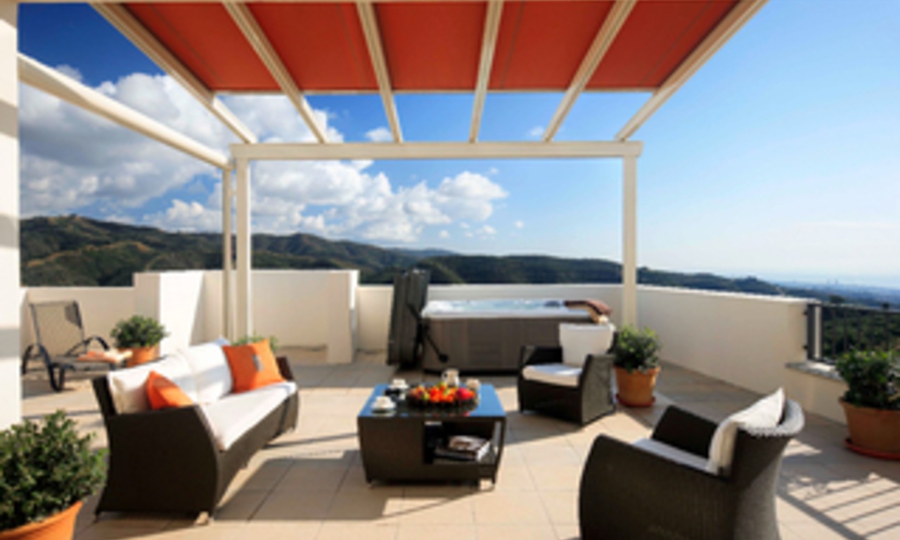 Nieuwe luxe moderne penthouse appartementen te koop in Marbella 2