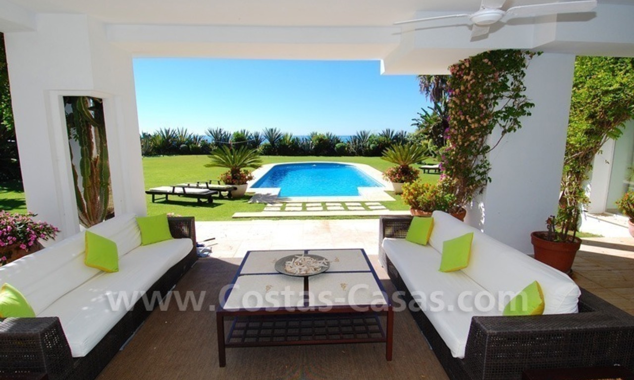 Exclusieve frontline beach villa te koop, Marbella - Estepona 10