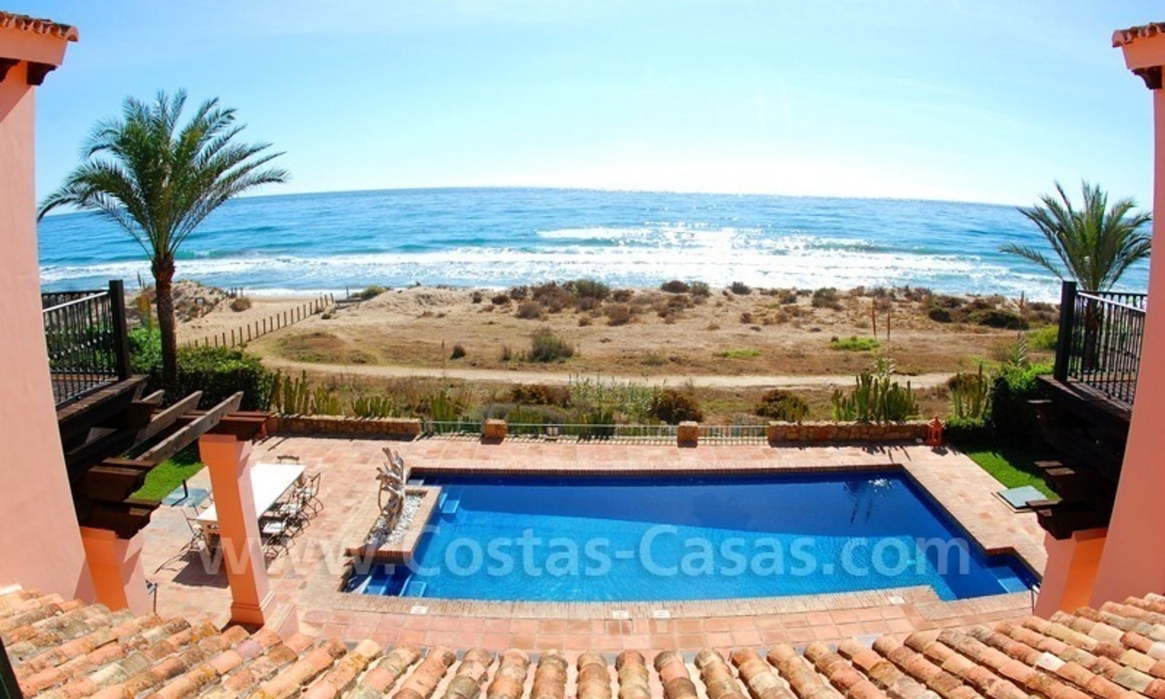 Exclusieve Beachfront villa te koop, eerste lijn strand, Bahia de Marbella – Los Monteros te Marbella 13