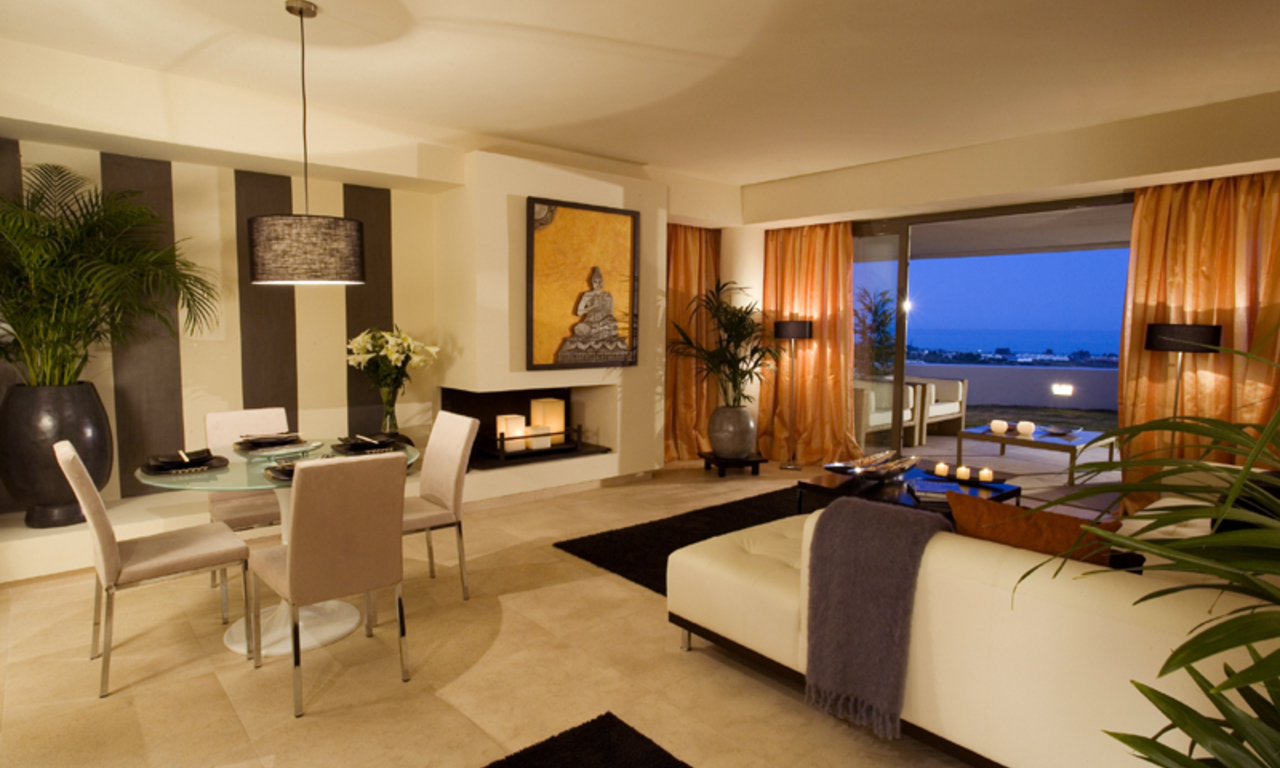 Moderne Frontline golf appartementen te koop, Marbella -Benahavis 9