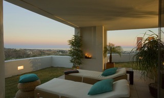 Moderne Frontline golf appartementen te koop, Marbella -Benahavis 8