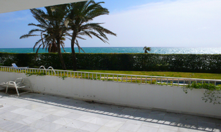 Beachfront, eerstelijnstrand appartement te koop, Golden Mile Gouden Mijl, Marbella - Puerto Banus 1