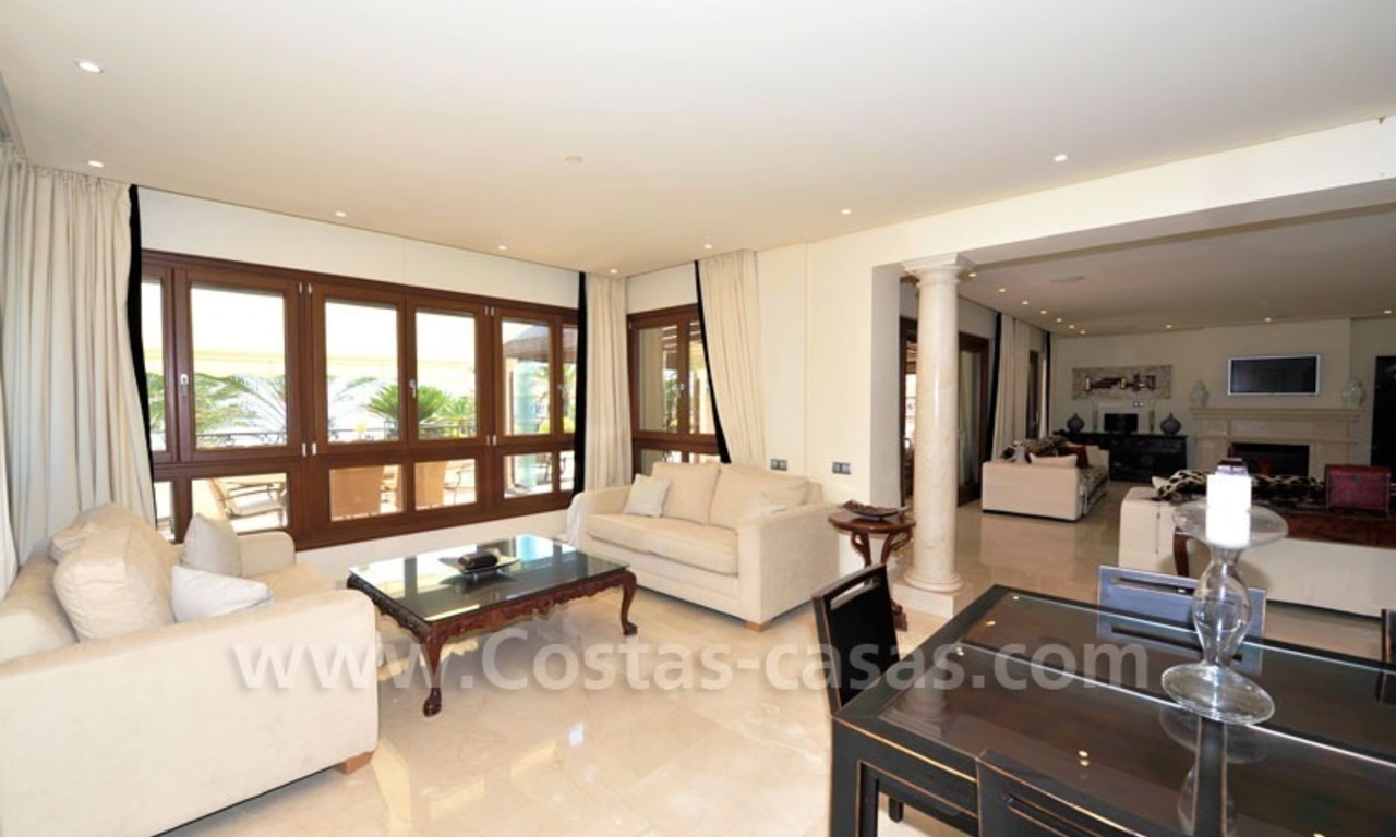 Los Monteros Playa - Marbella: Exclusief Beachfront penthouse appartement te koop 15