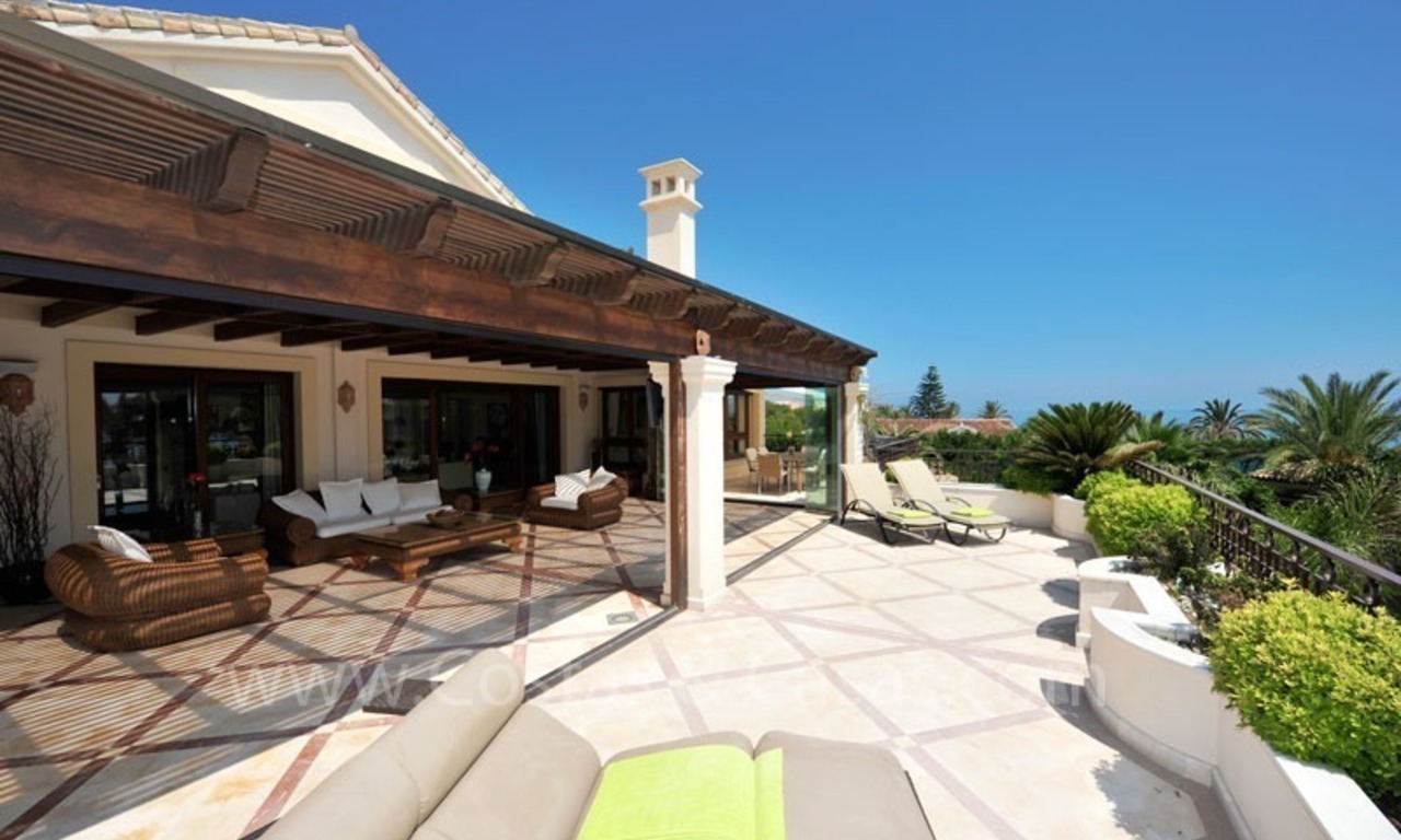 Los Monteros Playa - Marbella: Exclusief Beachfront penthouse appartement te koop 5