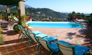 Villa met zeezicht te koop in El Madronal te Benahavis - Marbella 2