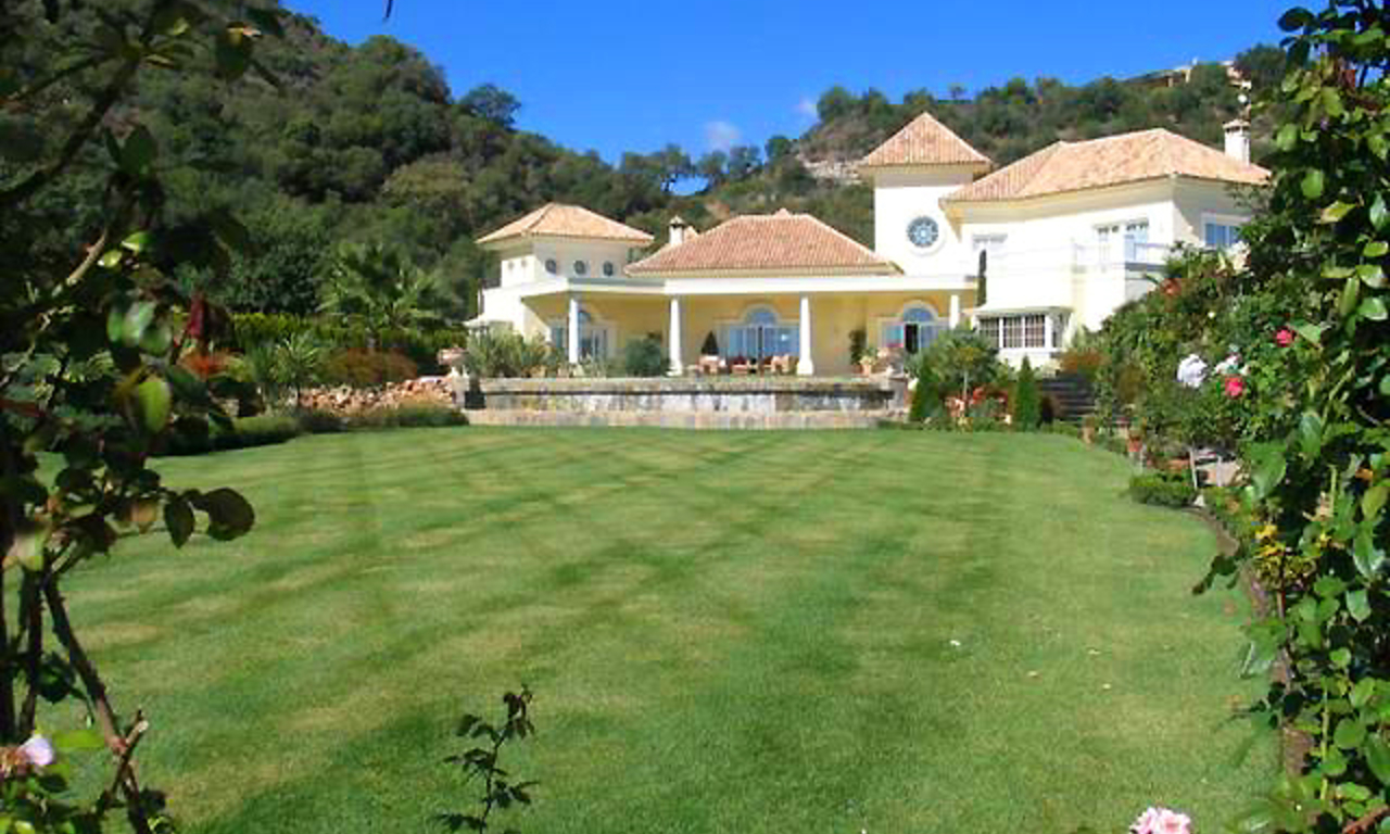 Exclusieve villa te koop in La Zagaleta te Benahavis – Marbella – Costa del Sol – Spanje 0