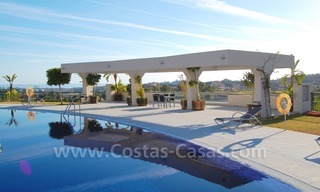 Moderne luxe golf appartementen te koop met zeezicht in het gebied van Marbella - Benahavis 5