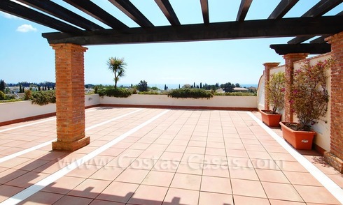 Exclusief penthouse koopappartement op de Golden Mile te Marbella 
