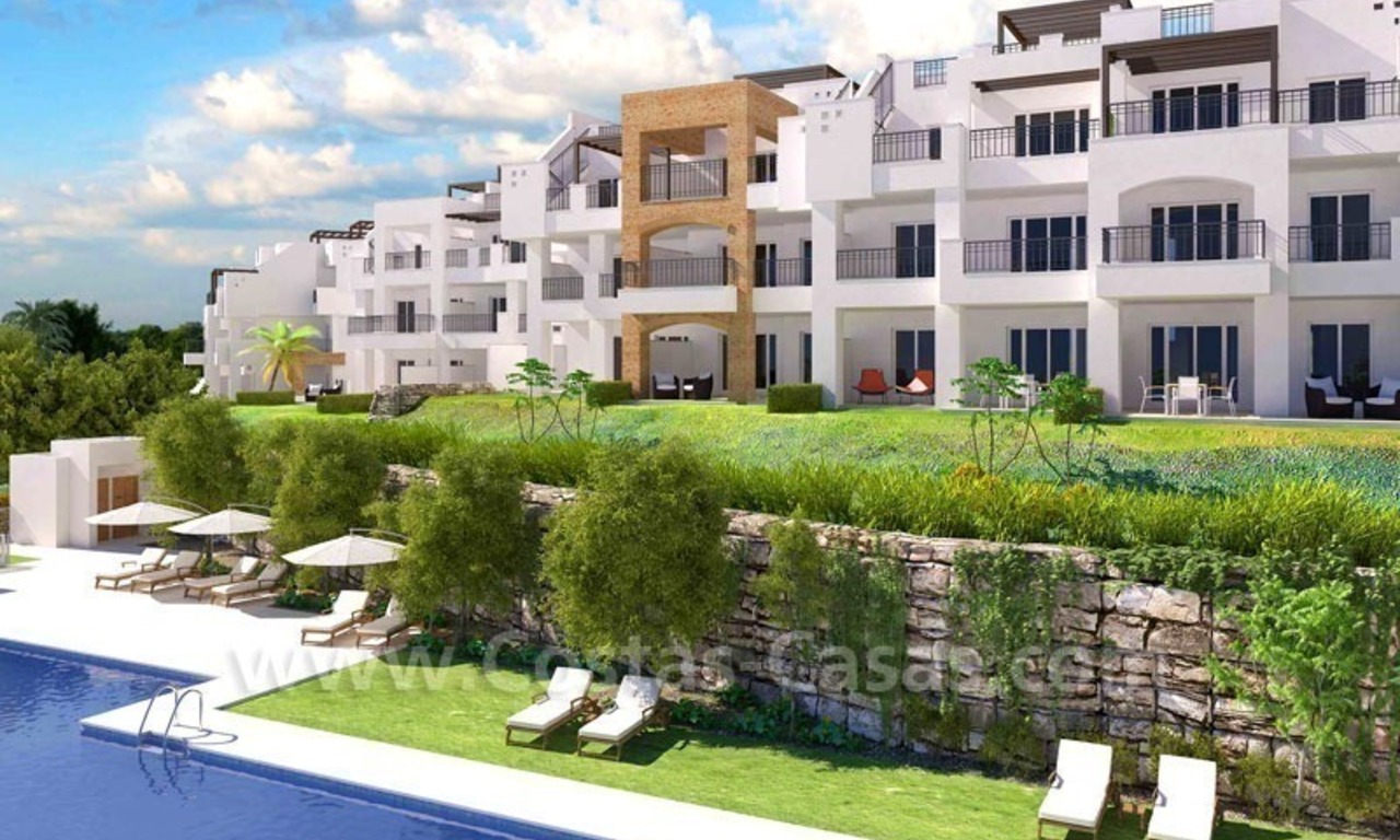 Instapklare Golf appartementen en penthouses te koop, Marbella - Benahavis, met golf en zeezicht 0