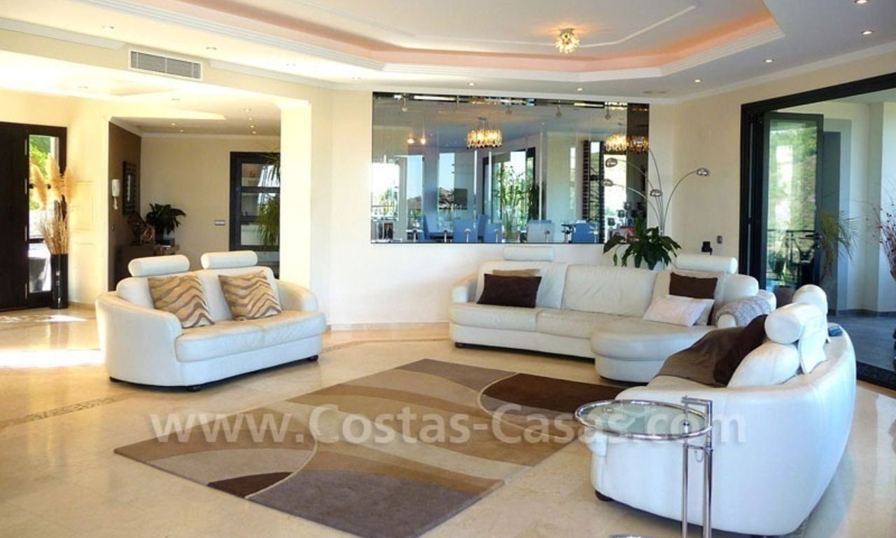 Moderne luxe villa te koop frontline golf in golfresort, Benahavís – Marbella 10