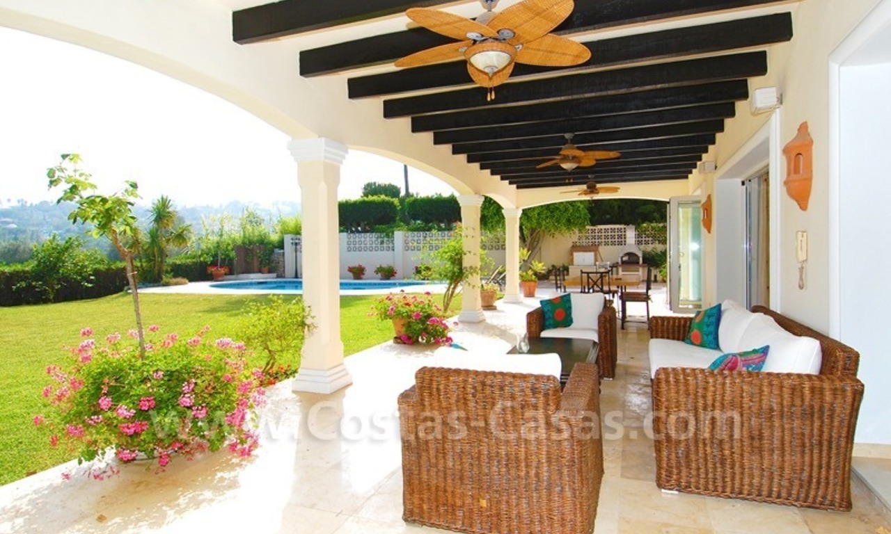 Frontline golf luxe villa te koop in Nueva Andalucia te Marbella 6