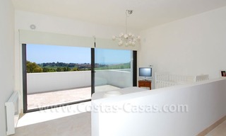 Moderne villa te koop, frontline golf met zeezicht, Marbella – Benahavis 11