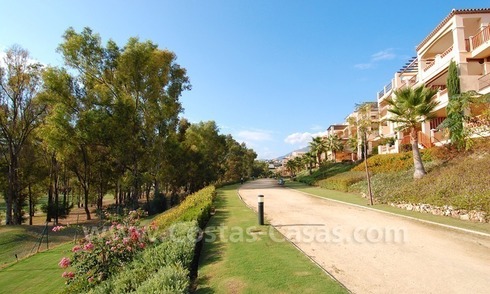 Marbella for sale: luxe front line golf appartementen te koop Marbella Benahavis 