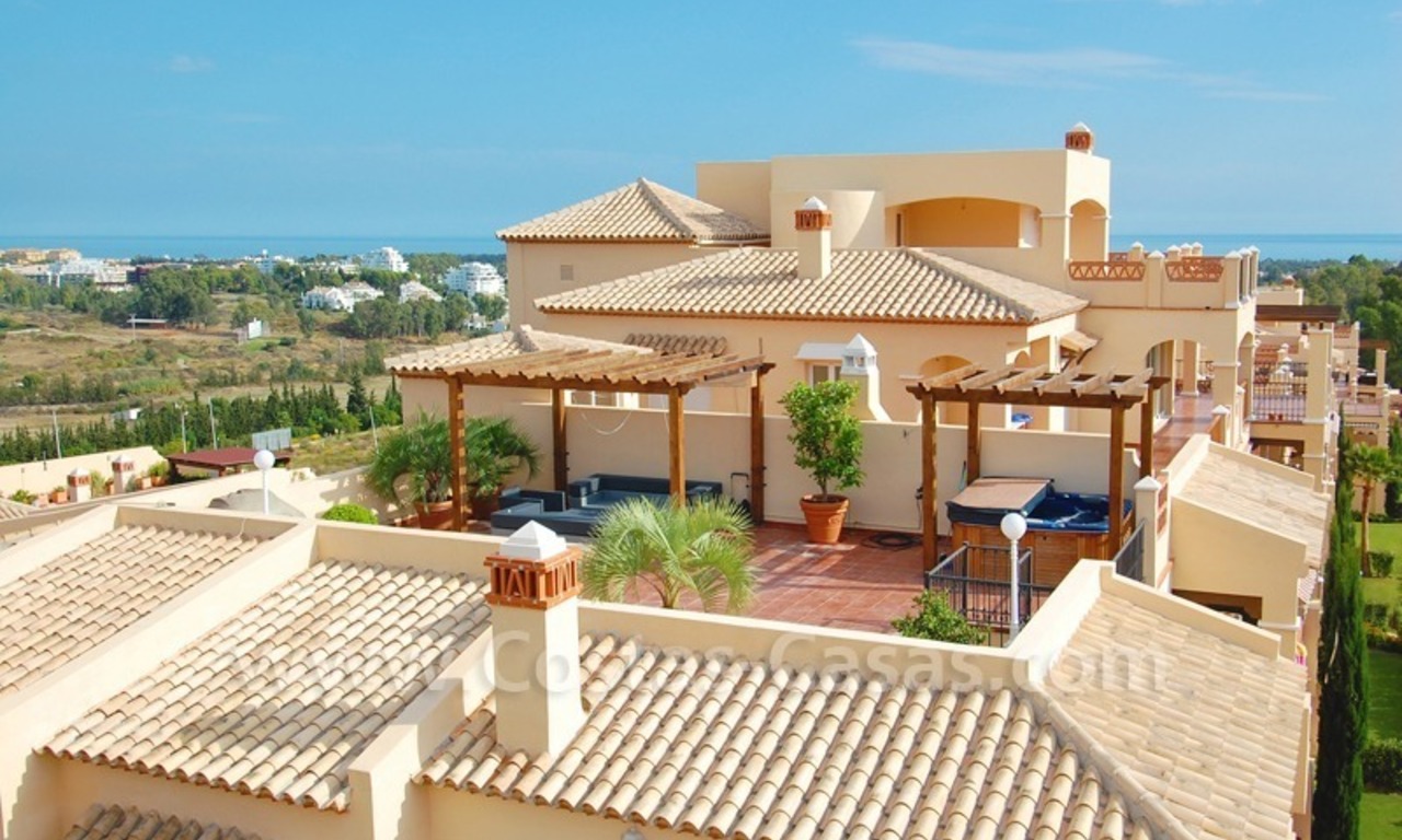 Marbella for sale: luxe front line golf appartementen te koop Marbella Benahavis 11