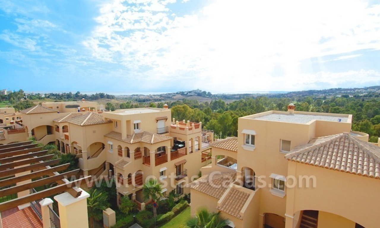 Marbella for sale: luxe front line golf appartementen te koop Marbella Benahavis 13