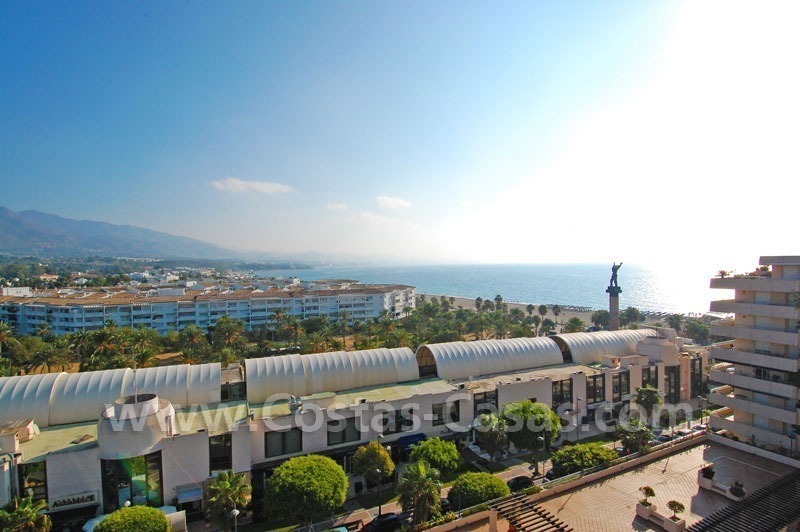 Penthouse appartement te koop in Puerto Banus te Marbella