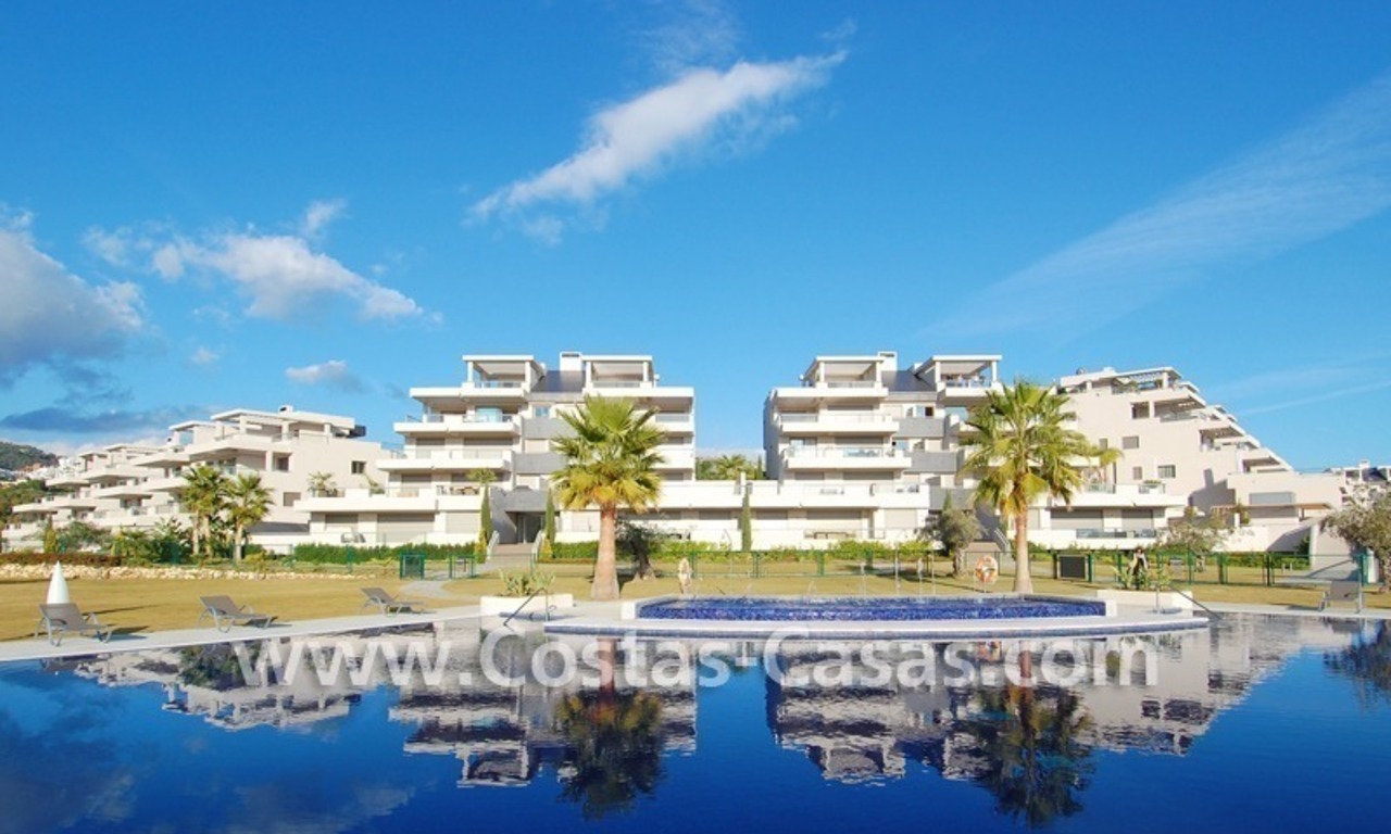 Nieuw luxe penthouse vakantie appartement in moderne stijl te huur, Marbella - Costa del Sol 1