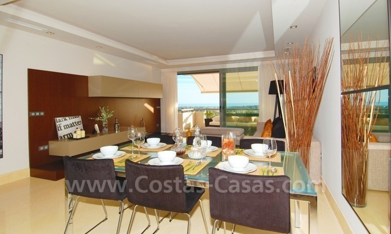 Nieuw luxe penthouse vakantie appartement in moderne stijl te huur, Marbella - Costa del Sol 24