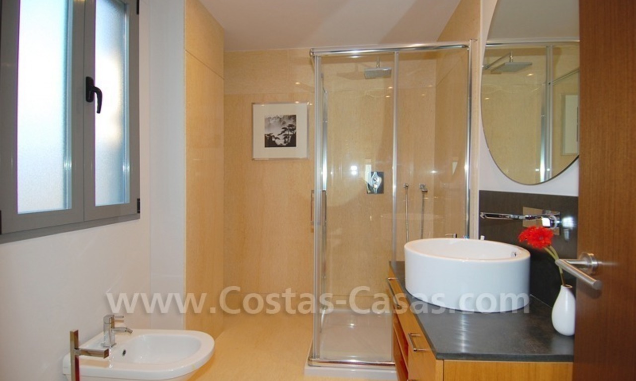 Nieuw luxe penthouse vakantie appartement in moderne stijl te huur, Marbella - Costa del Sol 29