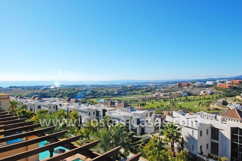 Luxe golf penthouse appartement te koop in een golfresort, Benahavis – Marbella