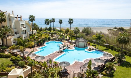 Luxe penthouse appartement te koop, eerstelijns strand complex, New Golden Mile, Marbella - Estepona 22511