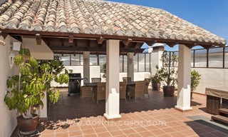 Luxe penthouse appartement te koop, eerstelijns strand complex, New Golden Mile, Marbella - Estepona 22517 