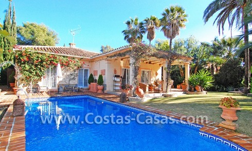 Koopje! Villa te koop in het gebied van Marbella – Estepona 