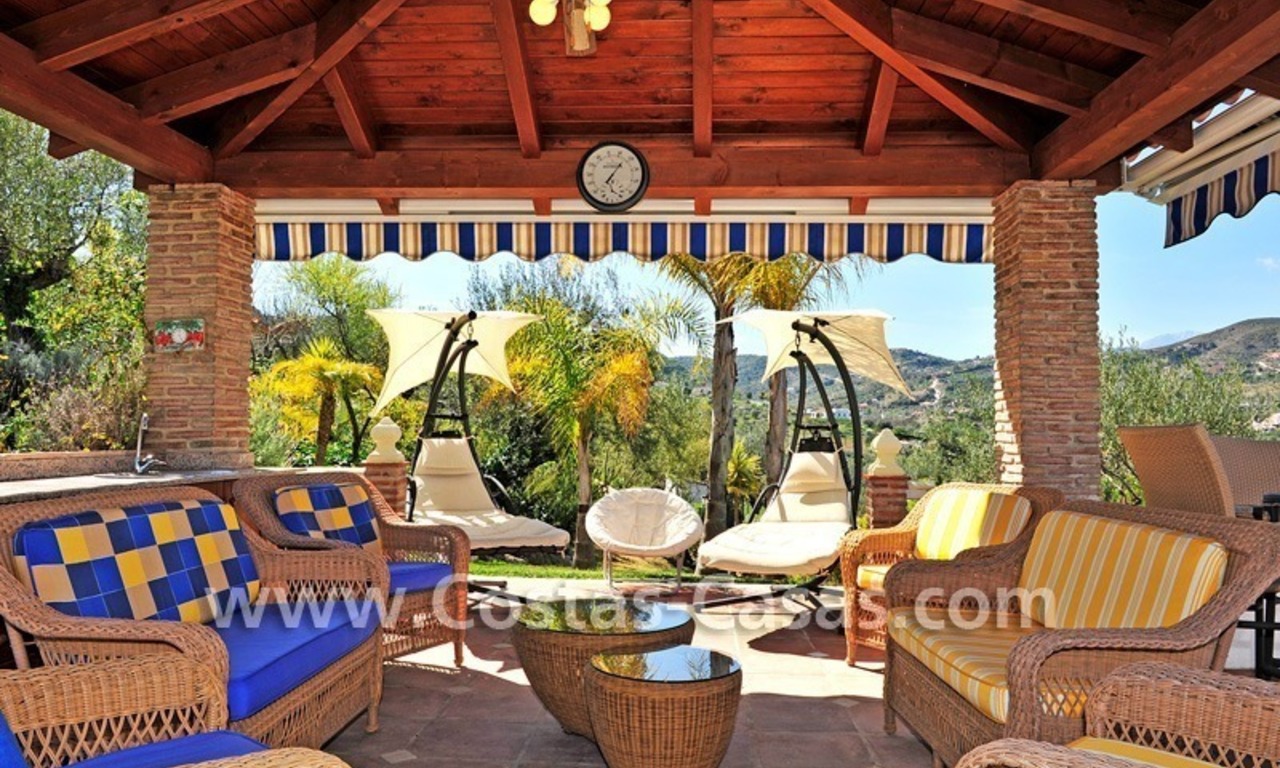 Villa – Finca te koop in Monda aan de Costa del Sol in Andalusië in Zuid-Spanje 30