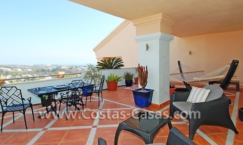 Luxe penthouse appartement te koop in Nueva Andalucia te Marbella 