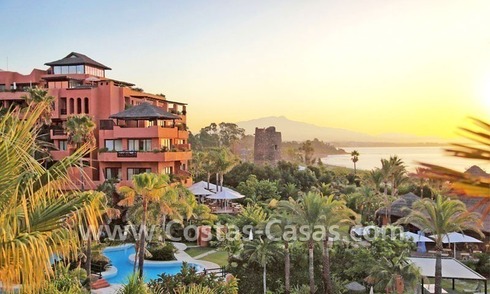 Kempinski Estepona: Luxe appartment te koop, private wing, 5* hotel, direct aan het strand 