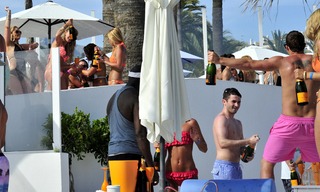 Champagne party Mei in Ocean Club Marbella 5