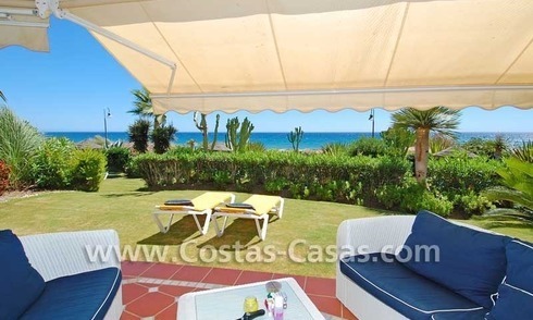 Luxe eerstelijnstrand koopappartement, New Golden Mile, tussen Marbella en Estepona 