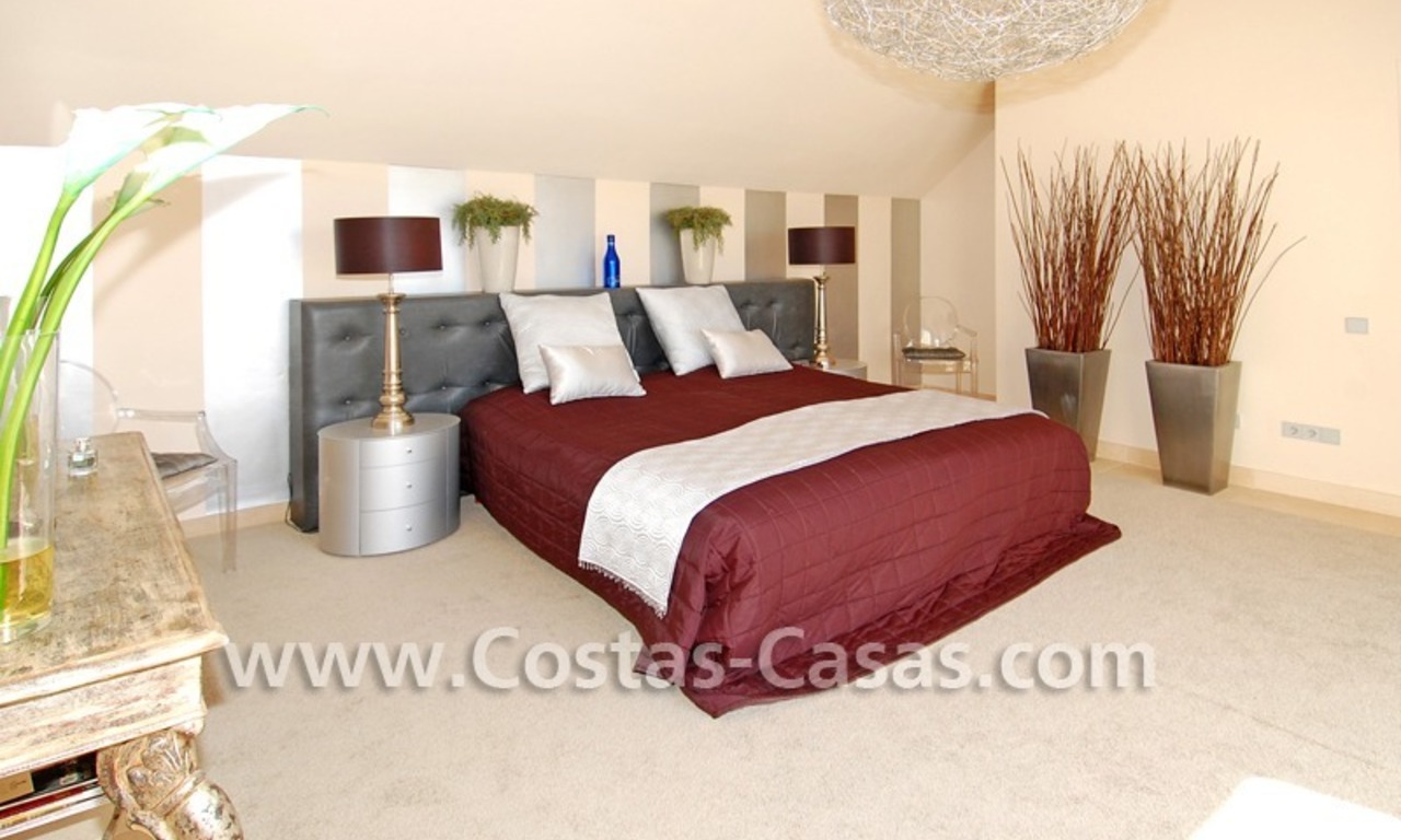 Modern luxe eerstelijngolf penthouse appartement te koop in een 5*golfresort, Marbella – Benahavis – Estepona 16