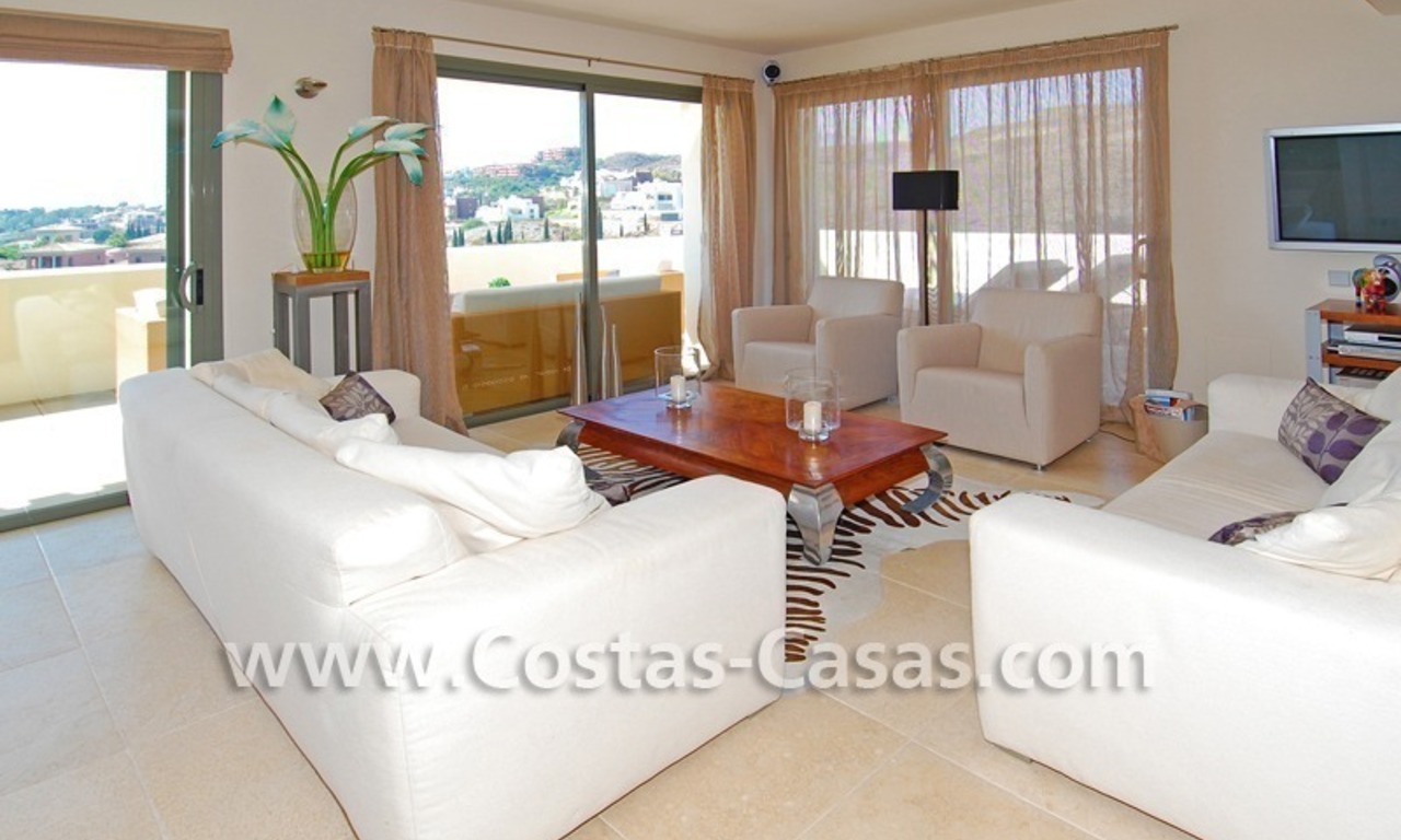 Modern luxe eerstelijngolf penthouse appartement te koop in een 5*golfresort, Marbella – Benahavis – Estepona 10