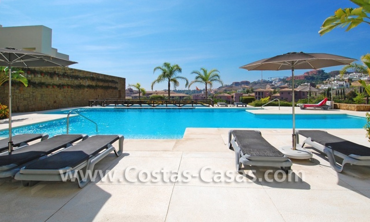Modern luxe eerstelijngolf penthouse appartement te koop in een 5*golfresort, Marbella – Benahavis – Estepona 8