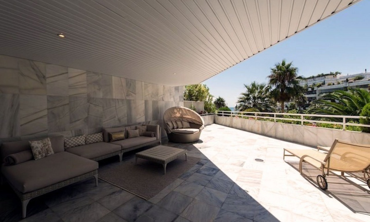 Eerstelijnstrand appartement te koop op de Golden Mile in Marbella 3