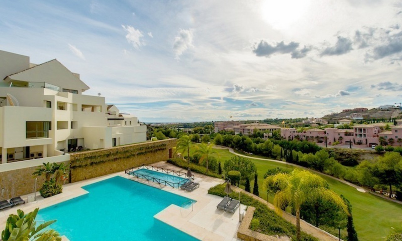 Luxe eerstelijngolf modern appartement te koop in een 5* golfresort, Marbella – Benahavis – Estepona 9