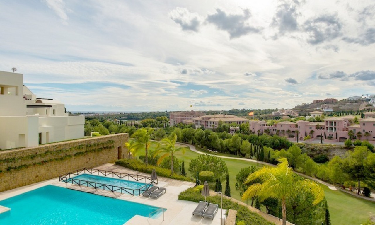 Luxe eerstelijngolf modern appartement te koop in een 5* golfresort, Marbella – Benahavis – Estepona 11